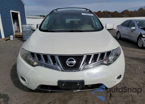 2009 Nissan Murano S z USA, uszkodzony, nr VIN JN8AZ18W09W150374